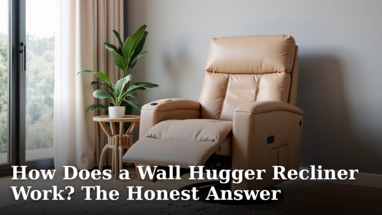 How Does a Wall Hugger Recliner Work? The Honest Answer