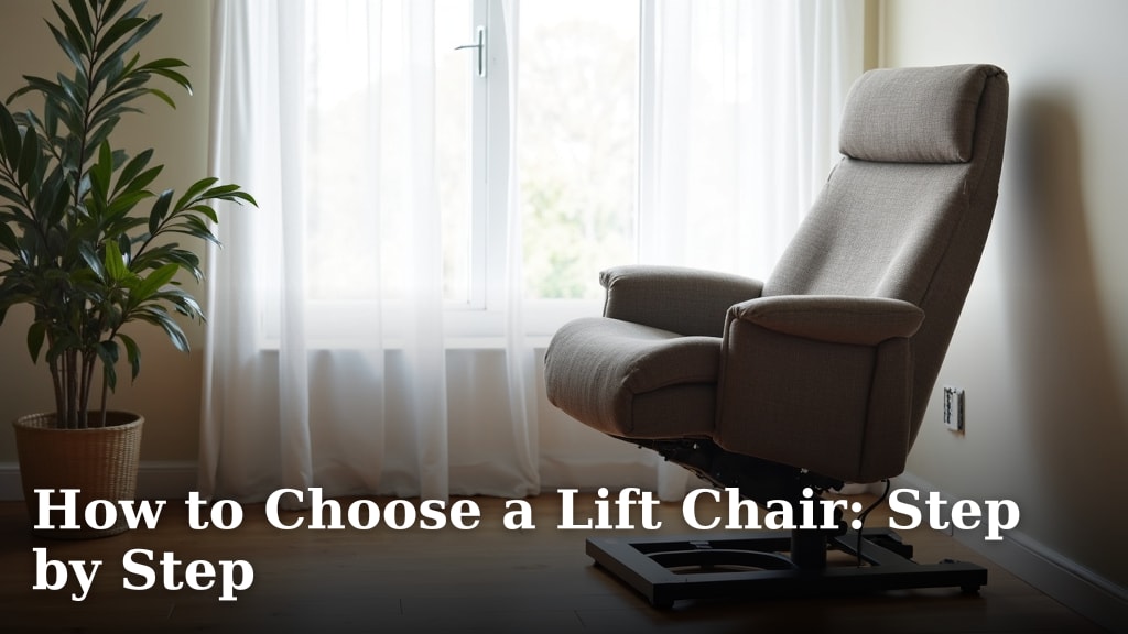 How to Choose a Lift Chair: Step by Step