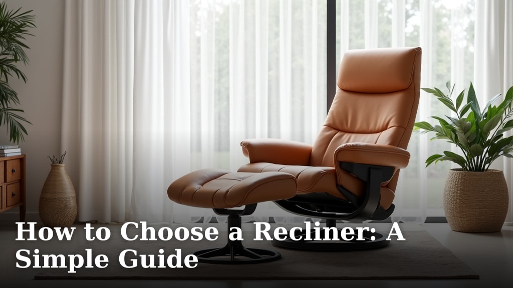 How to Choose a Recliner: A Simple Guide