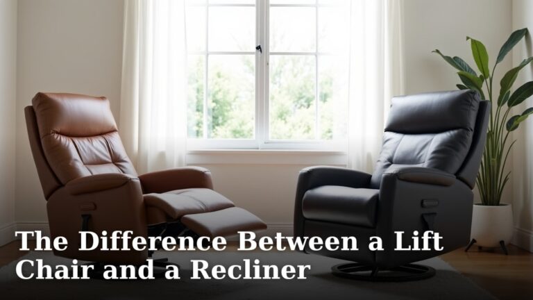 The Difference Between a Lift Chair and a Recliner