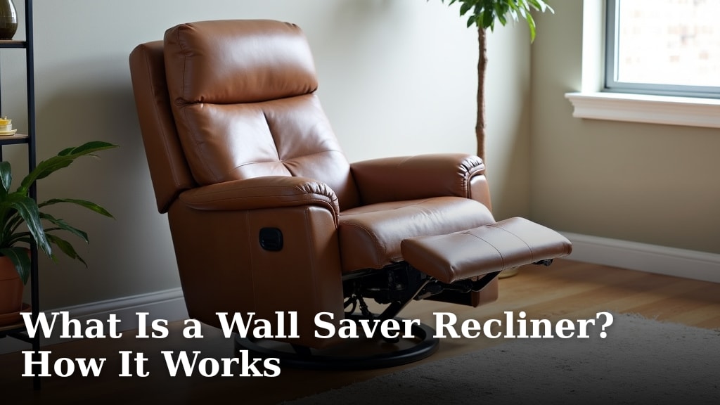What Is a Wall Saver Recliner? How It Works